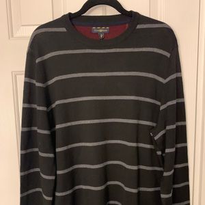 NWT - Club Room Merino Wool Striped Sweater